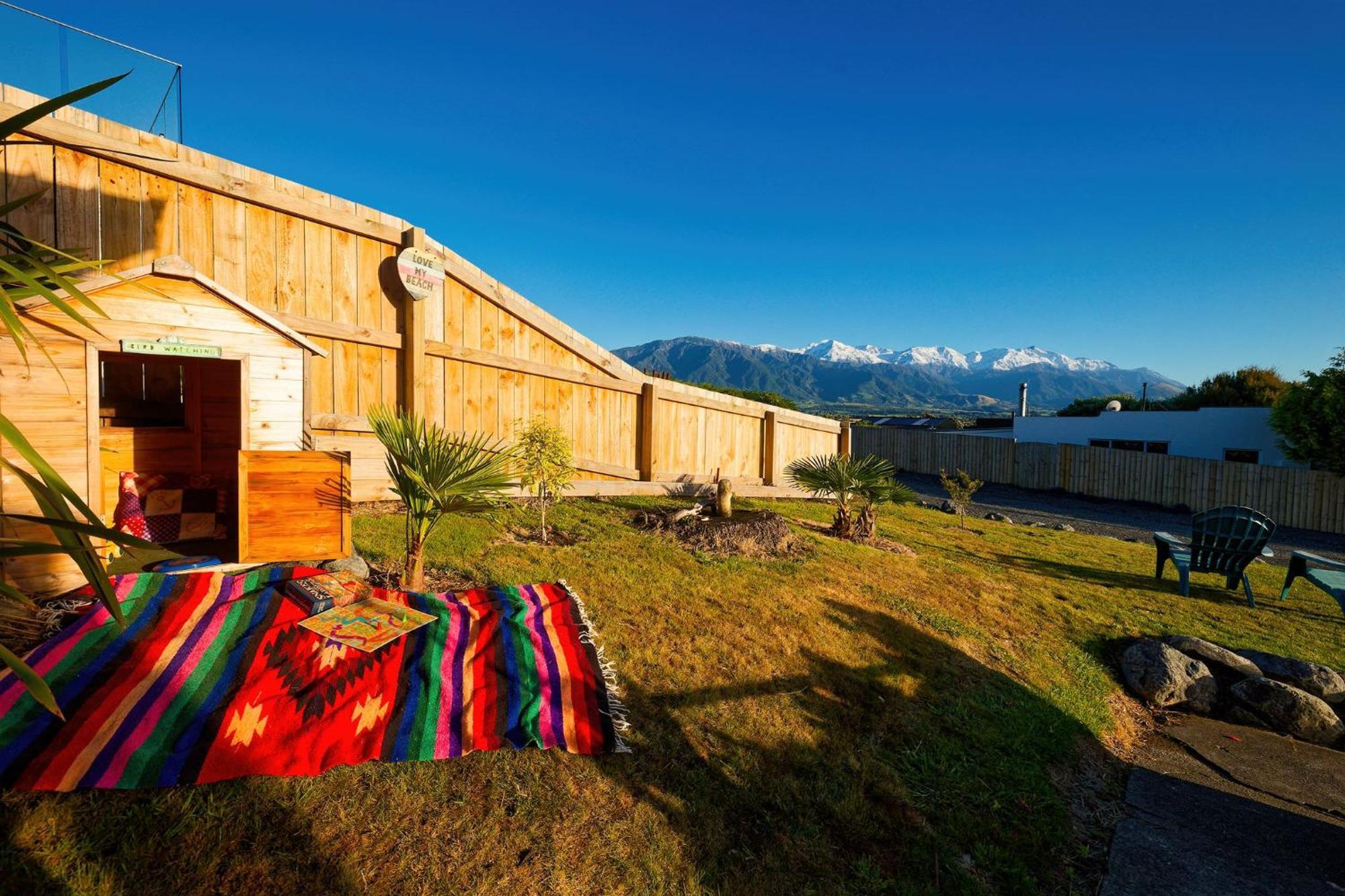 Five Palms Villa Kaikoura Exterior foto